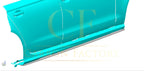 V Style Carbon Fibre Side Skirts for Audi C7 RS6 13-18