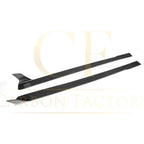 V Style Carbon Fibre Side Skirts for Audi R8 Gen 1 08-14