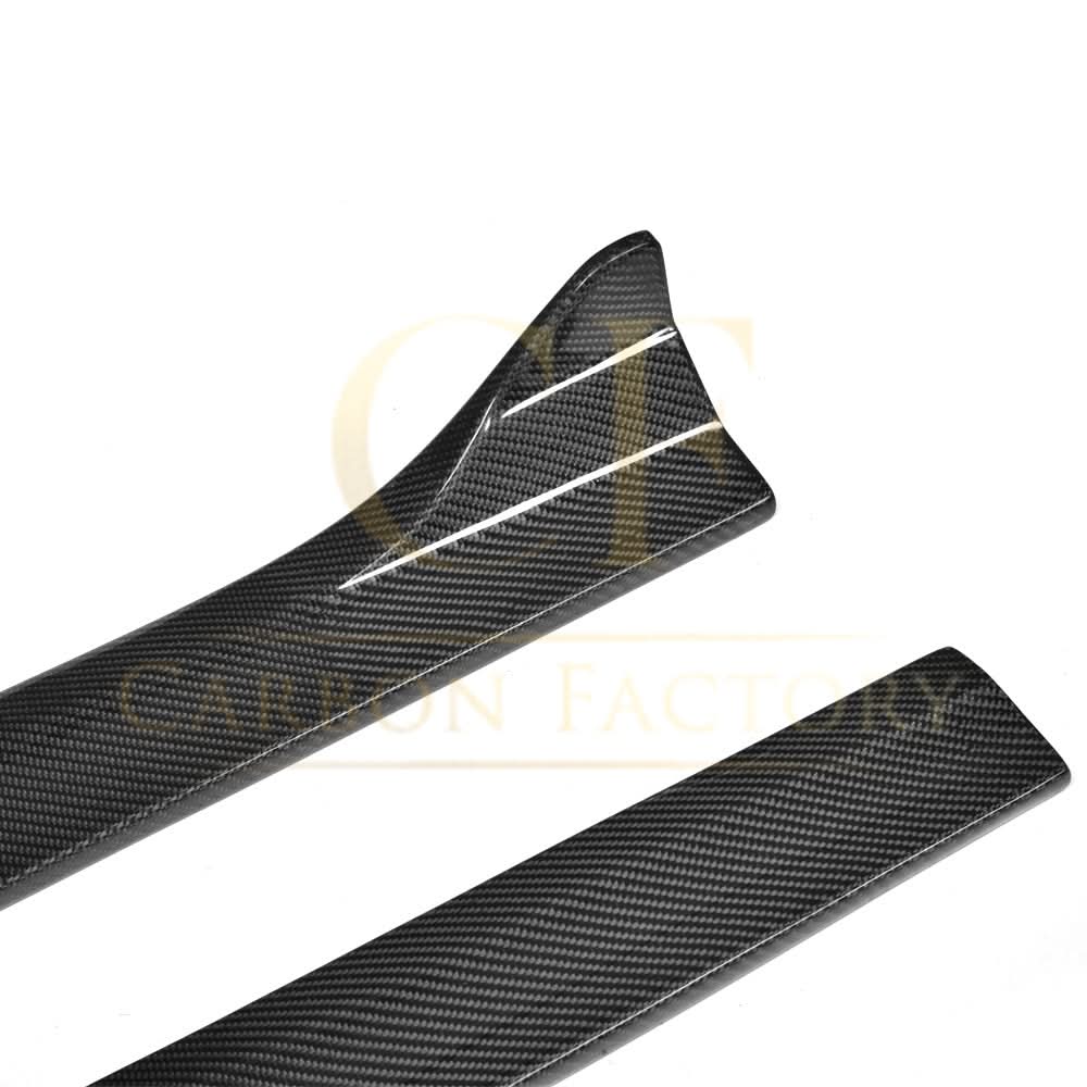 V Style Carbon Fibre Side Skirts for Audi S3 Saloon 13-19