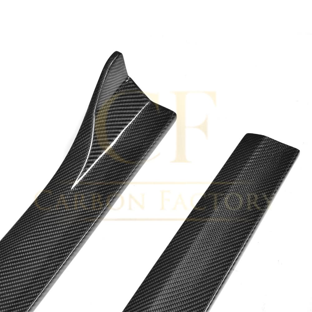 V Style Carbon Fibre Side Skirts for Audi S3 Saloon 13-19