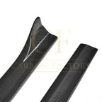 V Style Carbon Fibre Side Skirts for Audi S3 Saloon 13-19