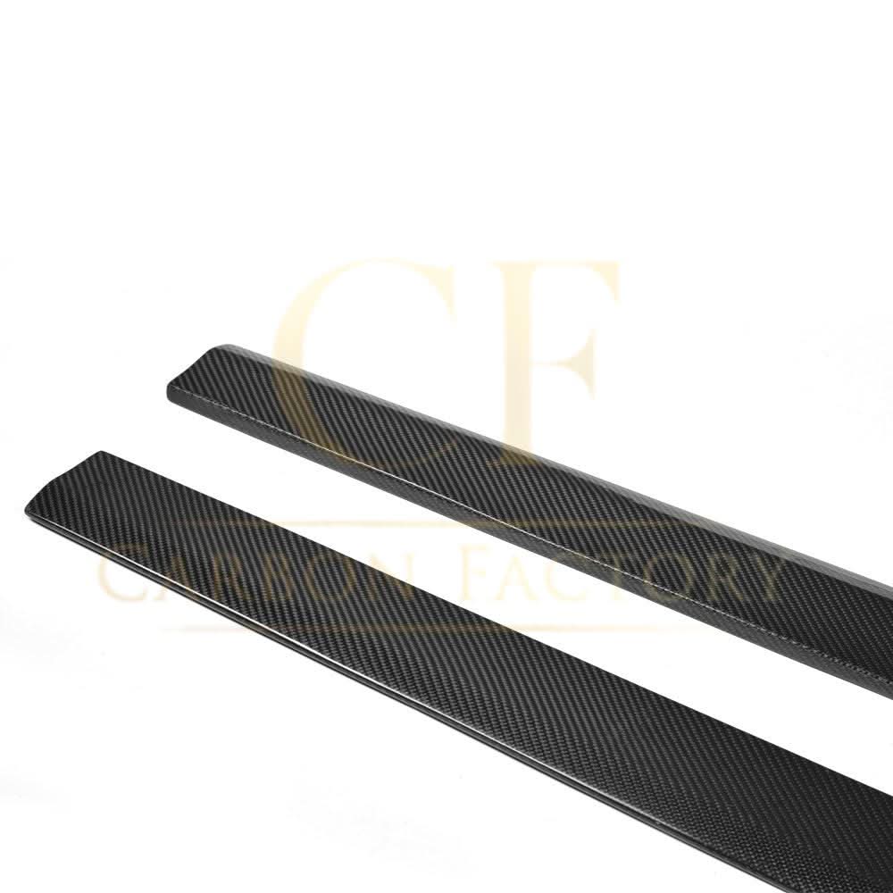 V Style Carbon Fibre Side Skirts for Audi S3 Saloon 13-19