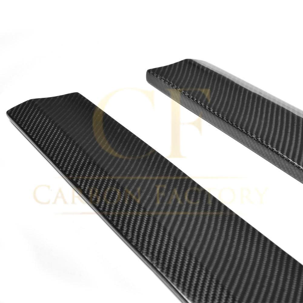 V Style Carbon Fibre Side Skirts for Audi S3 Saloon 13-19