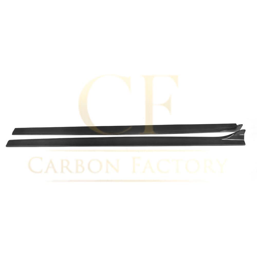 V Style Carbon Fibre Side Skirts for Audi S3 Saloon 13-19