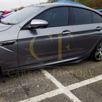 V Style Carbon Fibre Side Skirts for BMW 6 Series F06 inc M6 4 Door 11-18