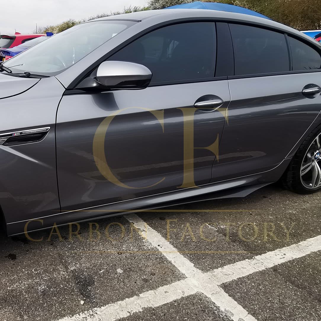V Style Carbon Fibre Side Skirts for BMW 6 Series F06 inc M6 4 Door 11-18