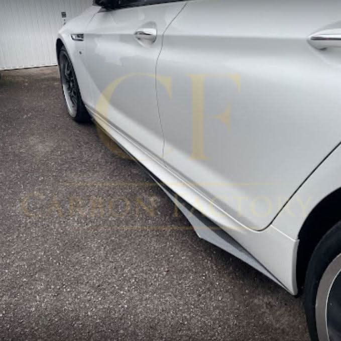 V Style Carbon Fibre Side Skirts for BMW 6 Series F06 inc M6 4 Door 11-18