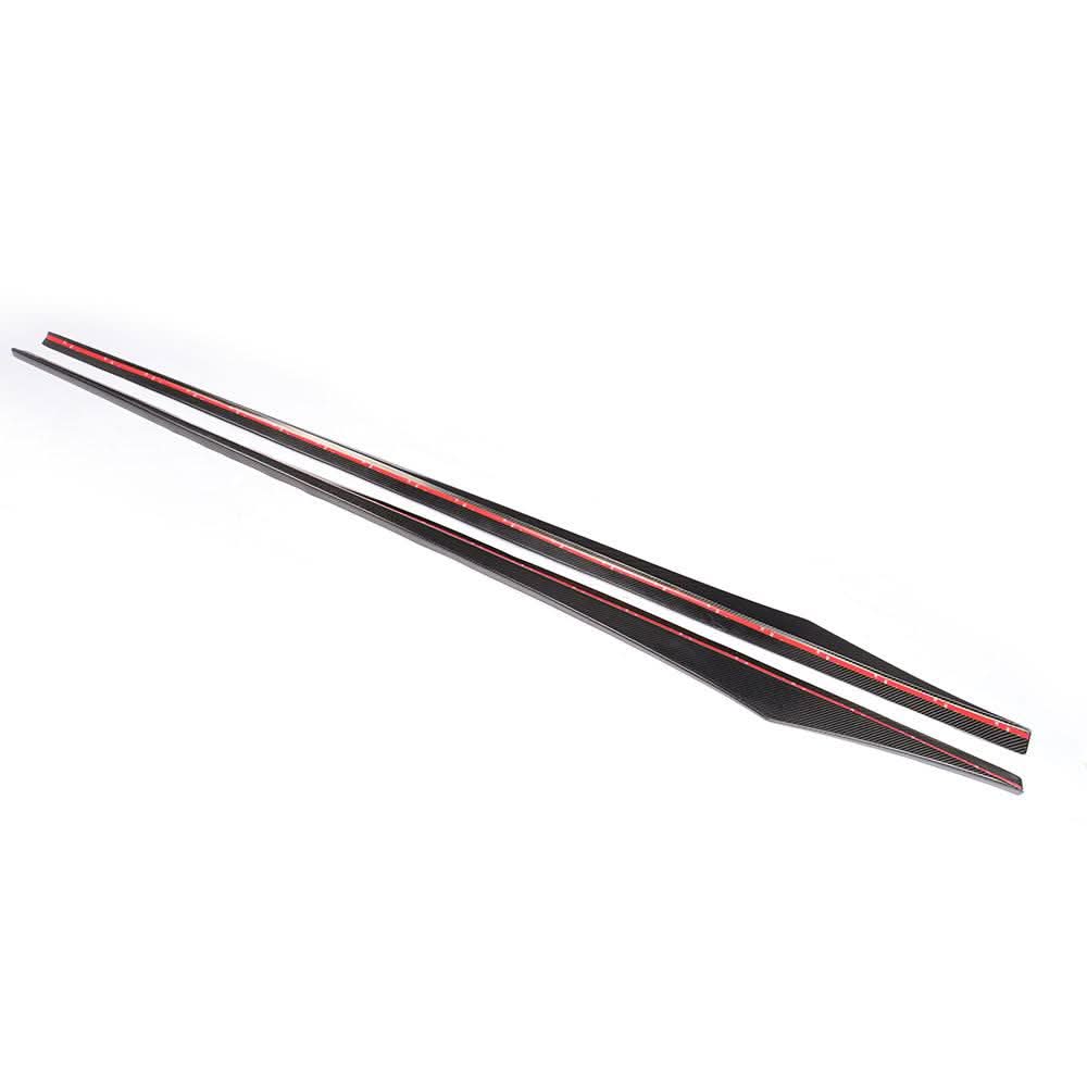 V Style Carbon Fibre Side Skirts for BMW 6 Series F06 inc M6 4 Door 11-18