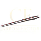 V Style Carbon Fibre Side Skirts for BMW 6 Series F06 inc M6 4 Door 11-18