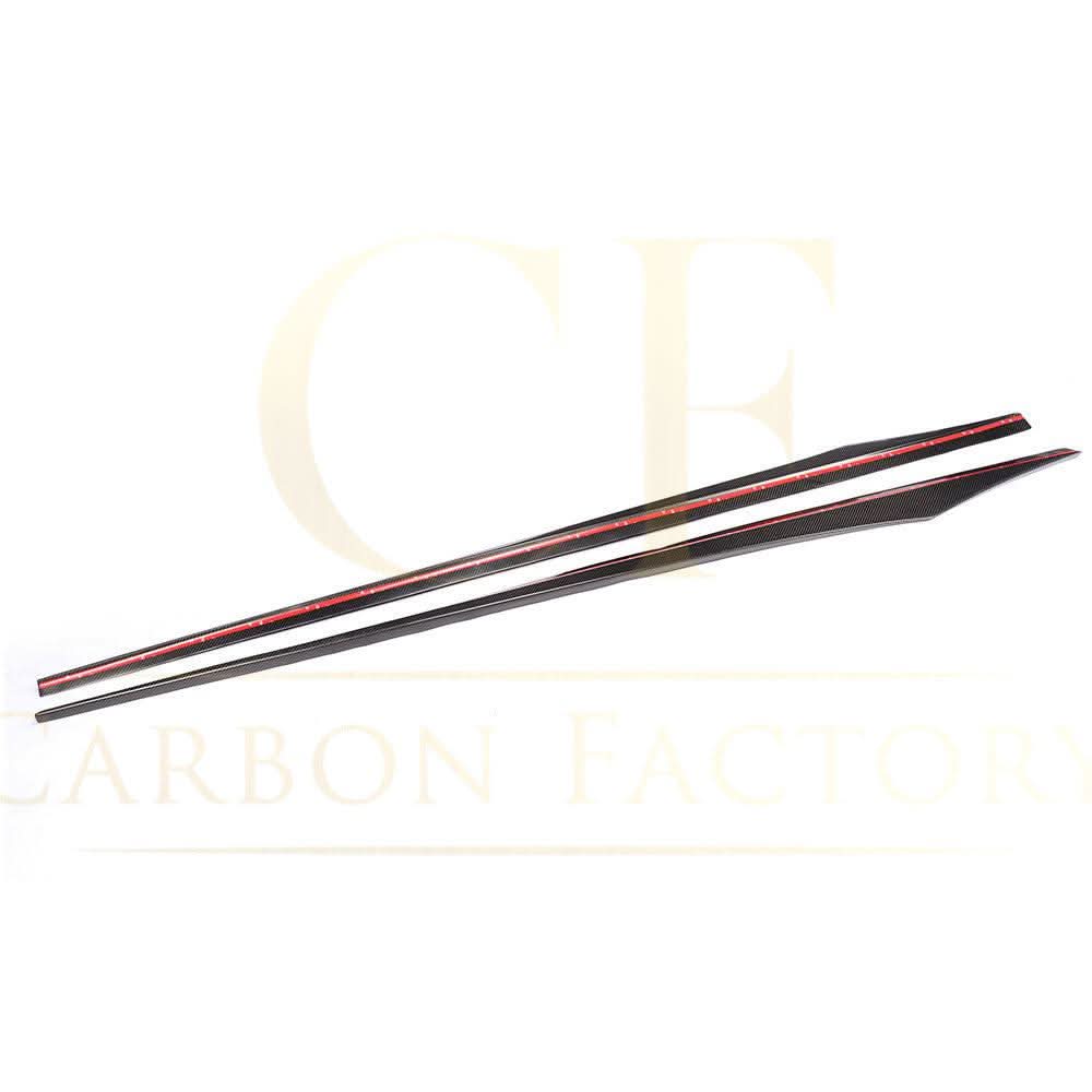 V Style Carbon Fibre Side Skirts for BMW 6 Series F06 inc M6 4 Door 11-18