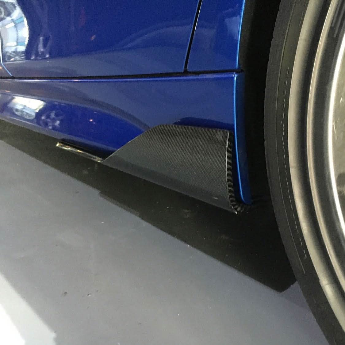 V Style Carbon Fibre Side Skirts for BMW F30 F31 3 Series 13-18
