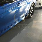 V Style Carbon Fibre Side Skirts for BMW F30 F31 3 Series 13-18