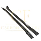 V Style Carbon Fibre Side Skirts for Tesla Model 3 Facelift 18-23