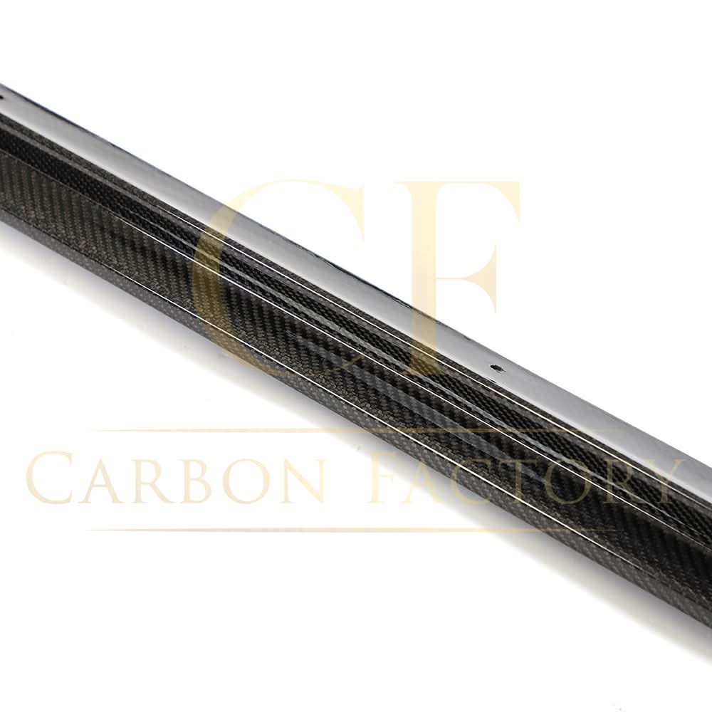 V Style Carbon Fibre Side Skirts for Tesla Model 3 Facelift 18-23