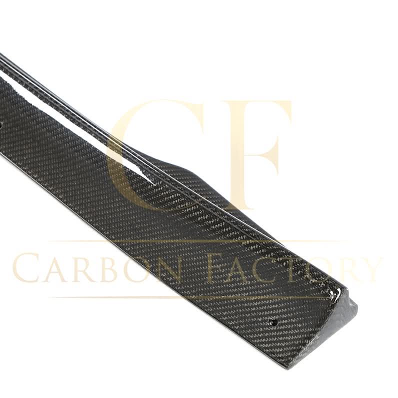 V Style Carbon Fibre Side Skirts for Tesla Model 3 Facelift 18-23