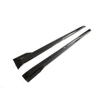 V Style Carbon Fibre Side Skirts for Tesla Model S Facelift 21-Present