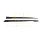 V Style Carbon Fibre Side Skirts for Tesla Model S Facelift 21-Present