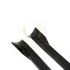 V Style Carbon Fibre Side Skirts for Tesla Model S Facelift 21-Present