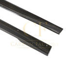 V Style Carbon Fibre Side Skirts for Tesla Model S Facelift 21-Present