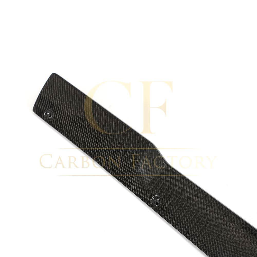 V Style Carbon Fibre Side Skirts for Tesla Model S Facelift 21-Present