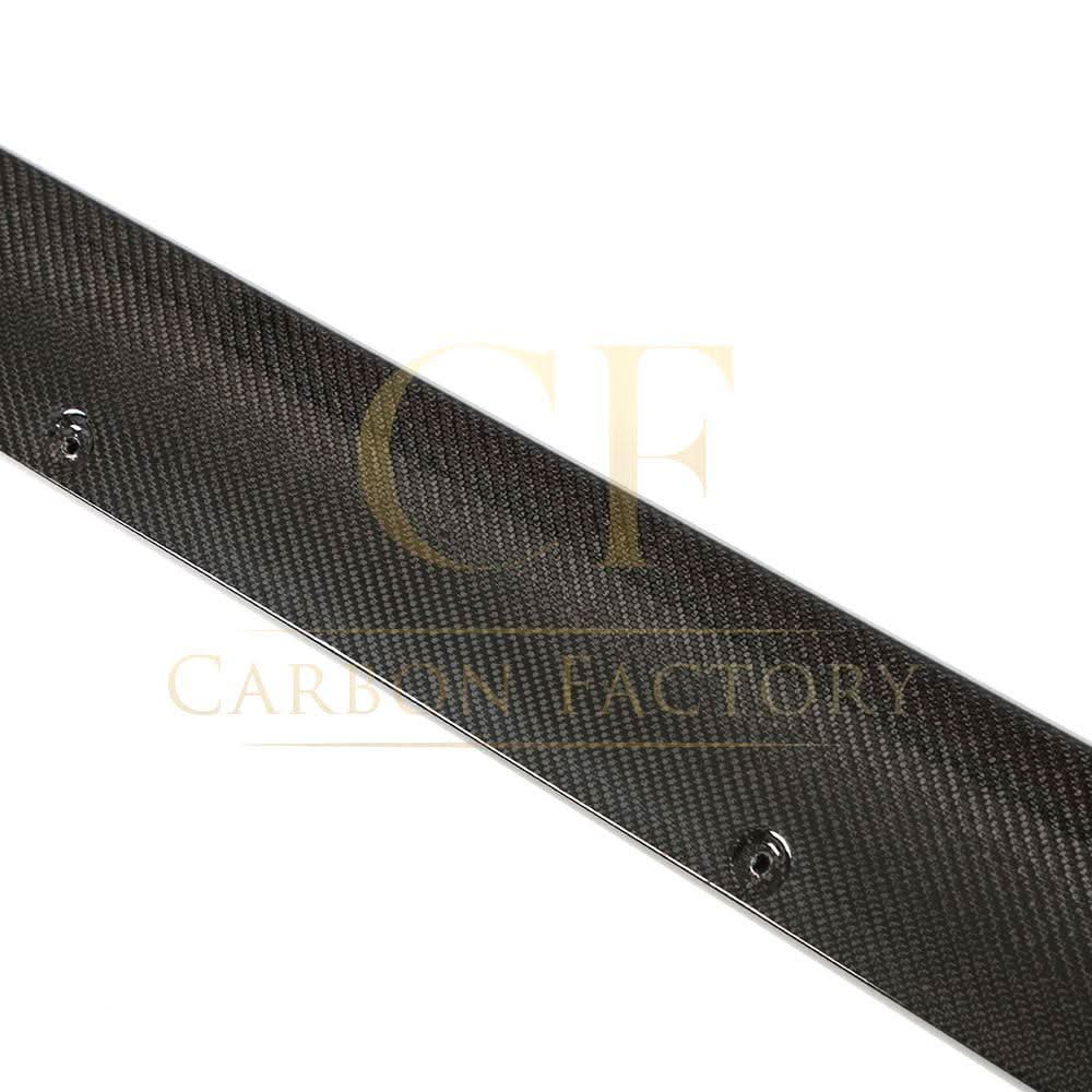 V Style Carbon Fibre Side Skirts for Tesla Model S Facelift 21-Present