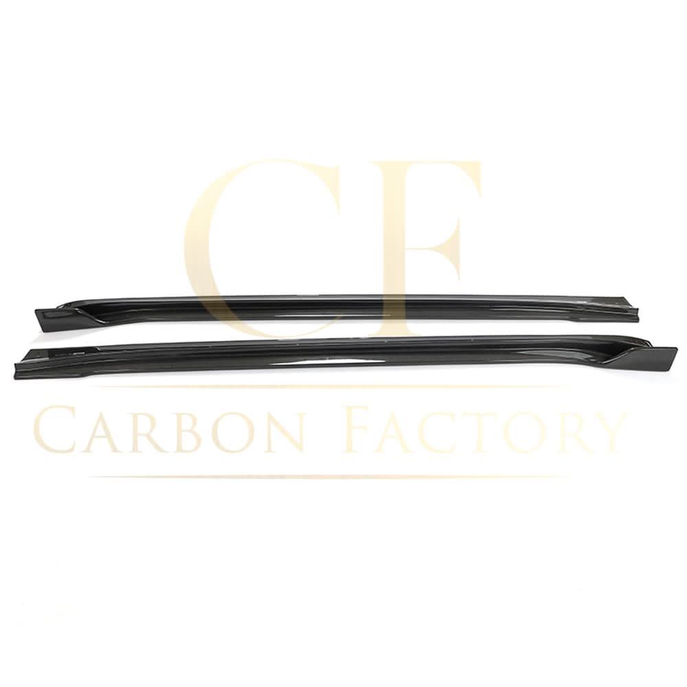 V Style Carbon Fibre Side Skirts for Tesla Model Y 19-23