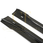 V Style Carbon Fibre Side Skirts for Tesla Model Y 19-23