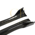 V Style Carbon Fibre Side Skirts for Tesla Model Y 19-23