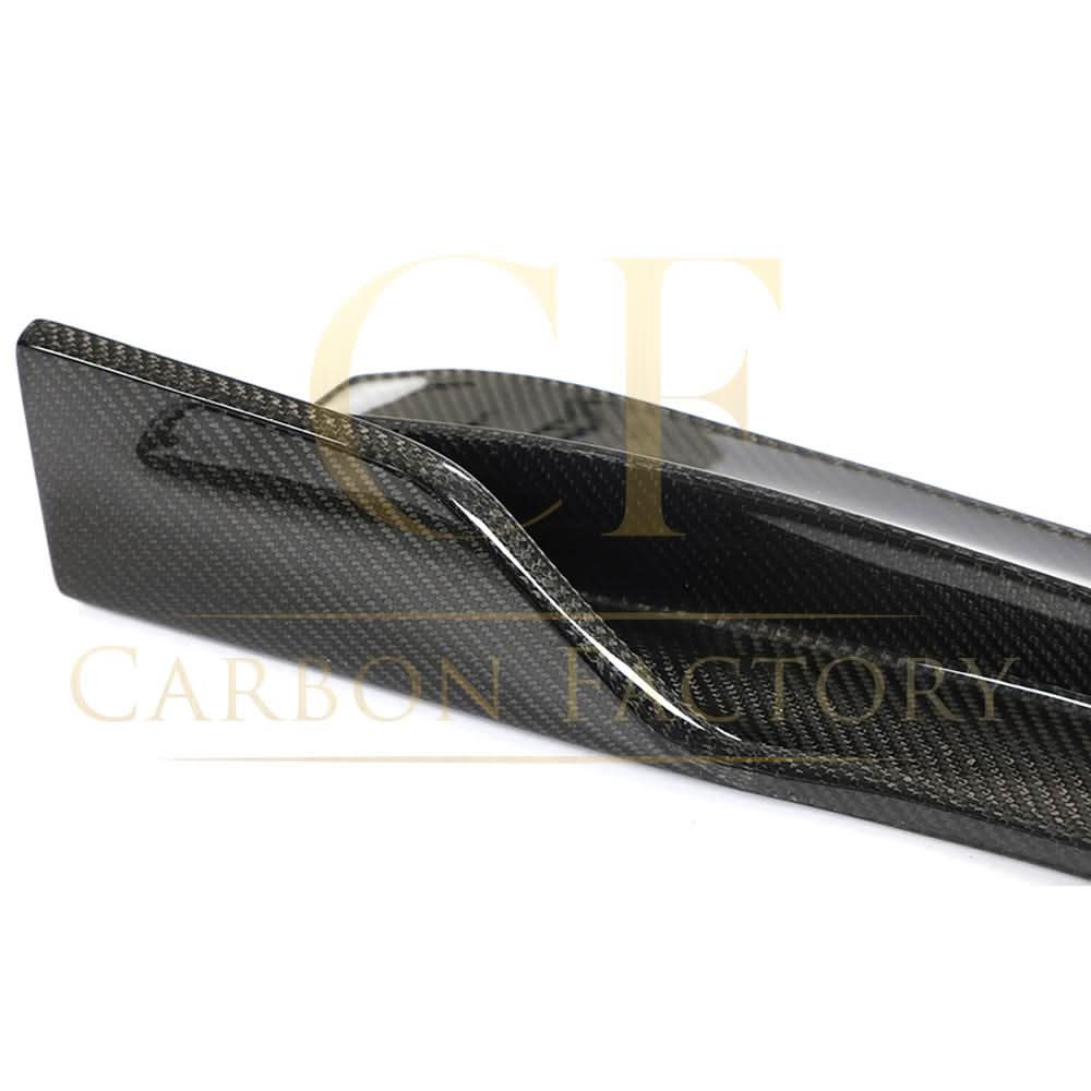 V Style Carbon Fibre Side Skirts for Tesla Model Y 19-23