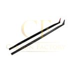 V Style Carbon Fibre Side Skirts for VW Golf MK8 GTI & R Line 21-Present