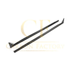 V Style Carbon Fibre Side Skirts for VW Golf MK8 GTI & R Line 21-Present