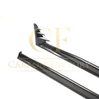 V Style Carbon Fibre Side Skirts for VW Golf MK8 GTI & R Line 21-Present