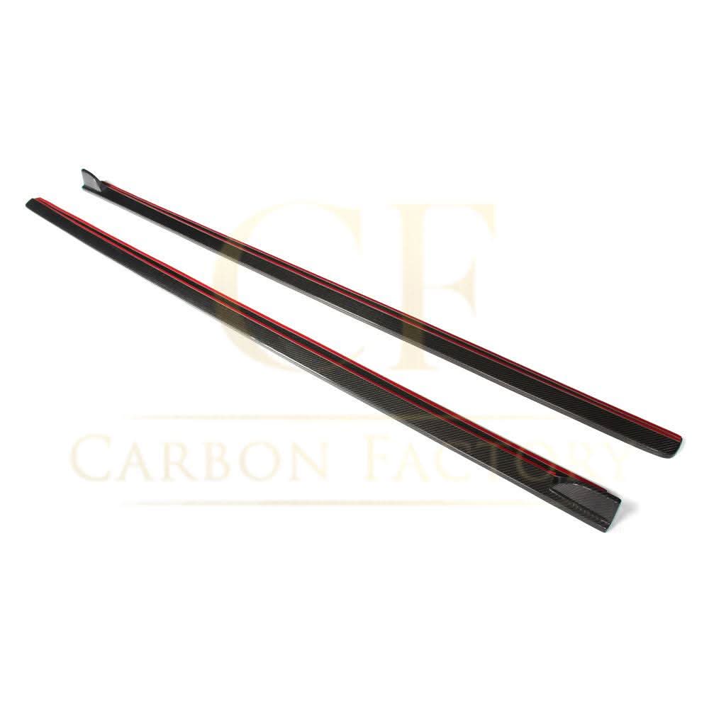 V Style Carbon Fibre Side Skirts for VW Polo MK5 Non GTI 11-16