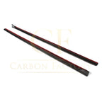 V Style Carbon Fibre Side Skirts for VW Polo MK5 Non GTI 11-16