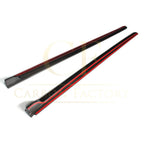 V Style Carbon Fibre Side Skirts for VW Polo MK5 Non GTI 11-16