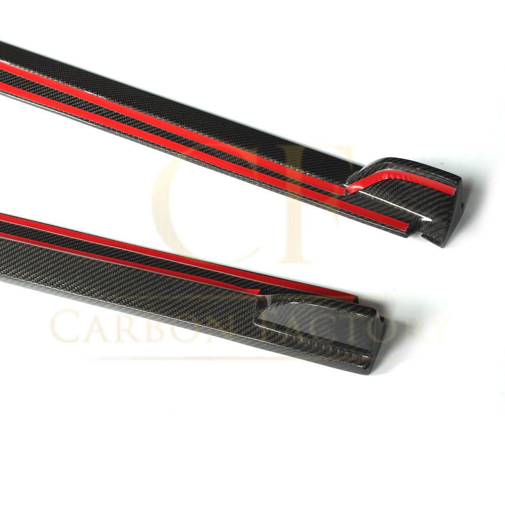 V Style Carbon Fibre Side Skirts for VW Polo MK5 Non GTI 11-16