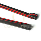 V Style Carbon Fibre Side Skirts for VW Polo MK5 Non GTI 11-16