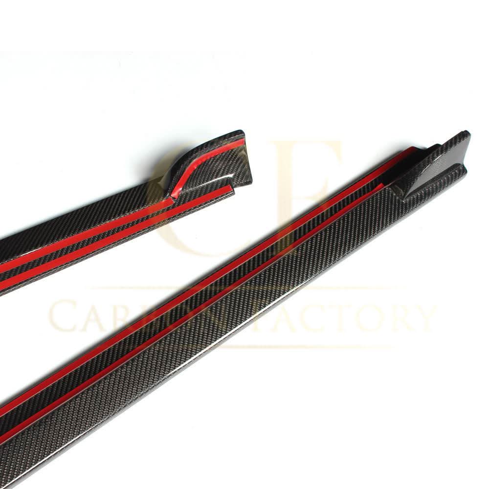 V Style Carbon Fibre Side Skirts for VW Polo MK5 Non GTI 11-16