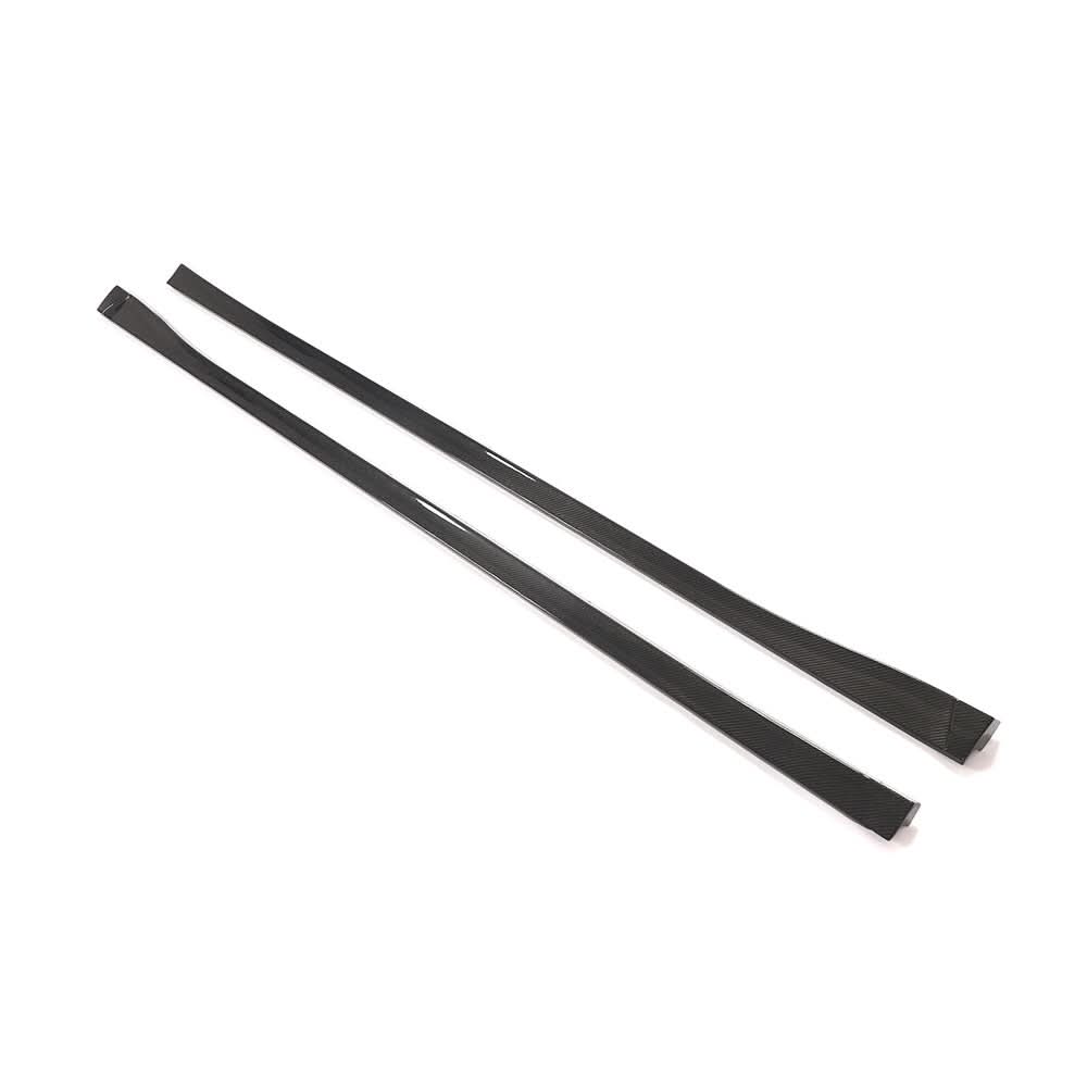 V Style Carbon Fibre Side Skirts for VW T6 Multivan 15-20