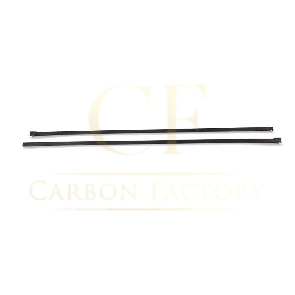 V Style Carbon Fibre Side Skirts for VW T6 Multivan 15-20