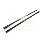 V Style Carbon Fibre Side Skirts for VW T6 Multivan 15-20
