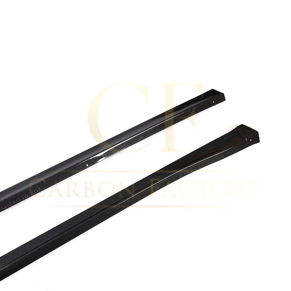 V Style Carbon Fibre Side Skirts for VW T6 Multivan 15-20