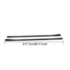 V Style Carbon Fibre Side Skirts for VW T6 Multivan 15-20