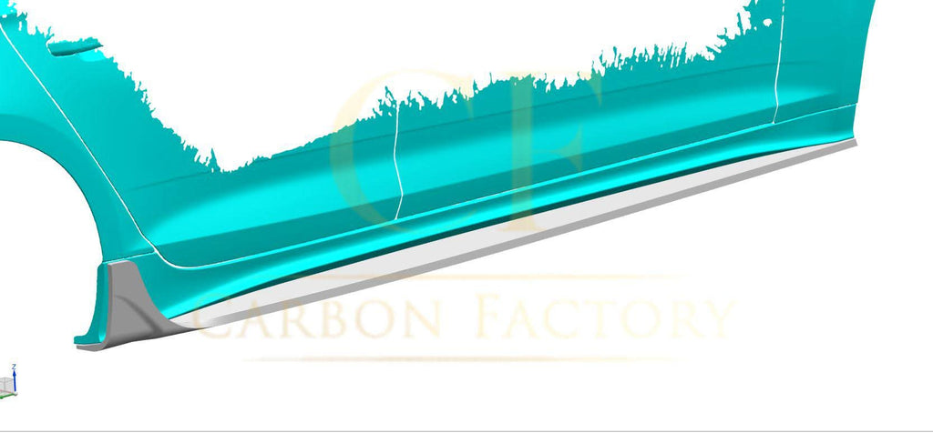 V Style Pre-Preg Carbon Fibre Side Skirts for Audi B9.5 A5 & S5 20-22
