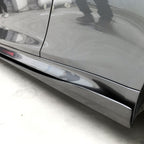 V Style Carbon Fibre Side Skirts Extension for BMW F80 M3 F82 F83 M4 2014-2020