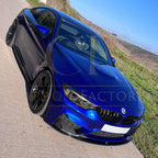 MP Style Carbon Fibre Front Splitter 3 Pieces Design for BMW F80 M3 F82 F83 M4 14-20