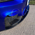 MP Style Carbon Fibre Front Splitter 3 Pieces Design for BMW F80 M3 F82 F83 M4 14-20