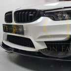 MP Style Carbon Fibre Front Splitter 3 Pieces Design for BMW F80 M3 F82 F83 M4 14-20