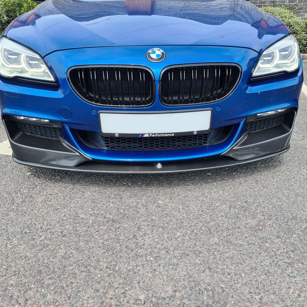 MP Style Carbon Fibre Front Splitter for BMW F06 F12 F13 6 Series 11-18