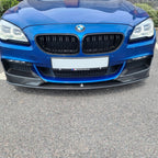 MP Style Carbon Fibre Front Splitter for BMW F06 F12 F13 6 Series 11-18